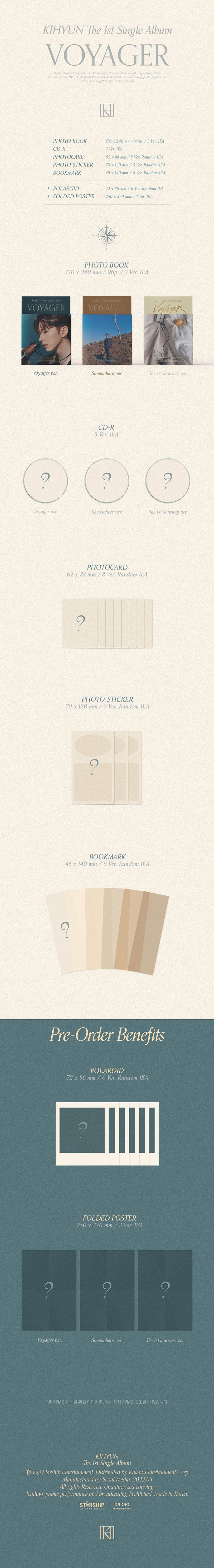 monsta-x-kihyun-1st-single-album-voyager-wholesale