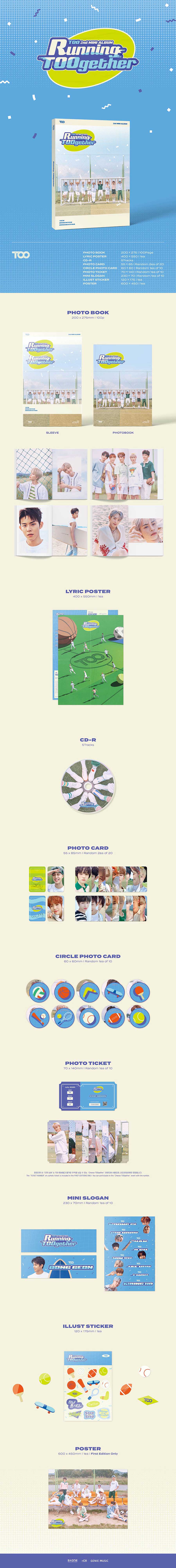 too-2nd-mini-album-running-toogether-wholesale