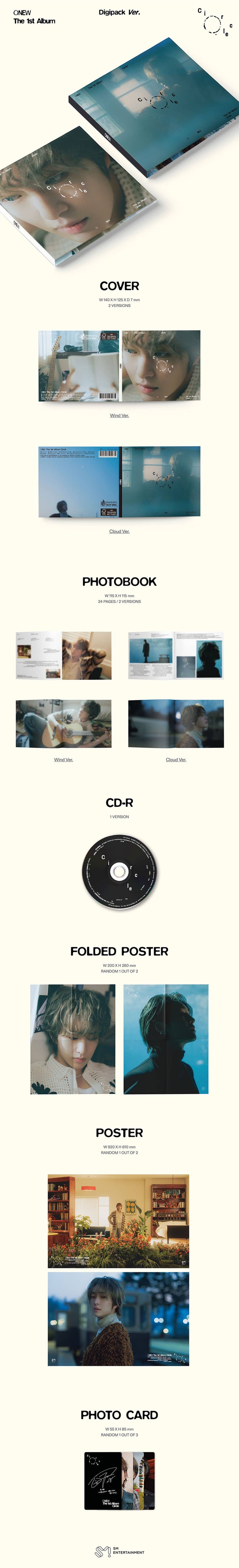 onew-1st-album-circle-digipack-ver-wholesales