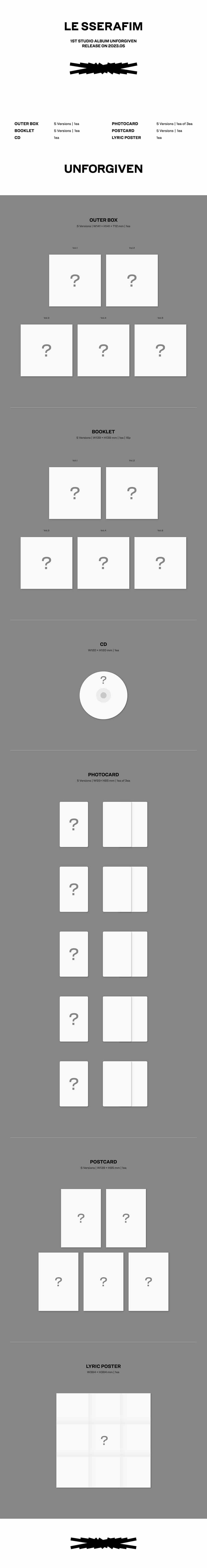le-sserafim-unforgiven-compact-ver-wholesale