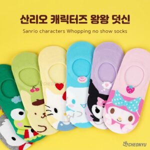 sanrio-characters-whopping-no-show-socks