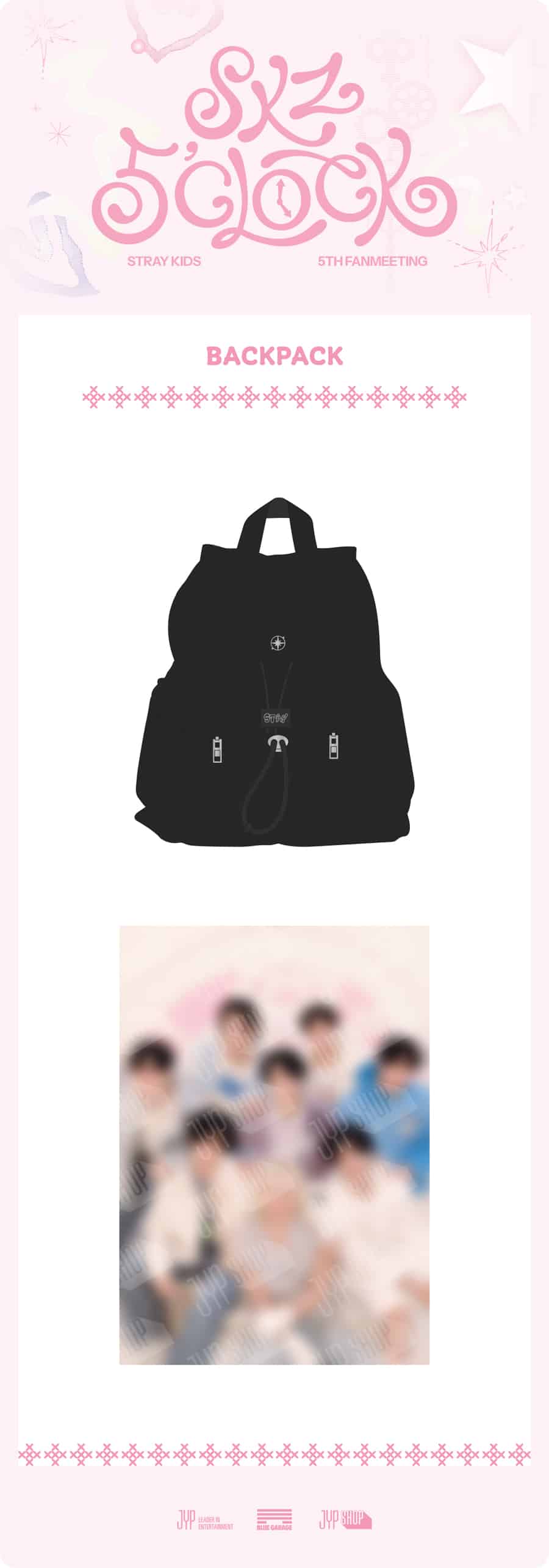 stray-kids-skzoo-backpack-skz-5'clock-wholesale