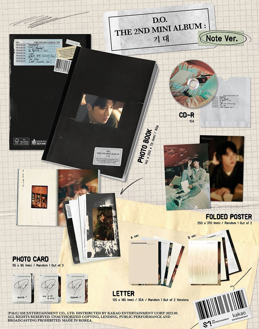 exo-do-mini-album-2nd-note-ver-wholesales