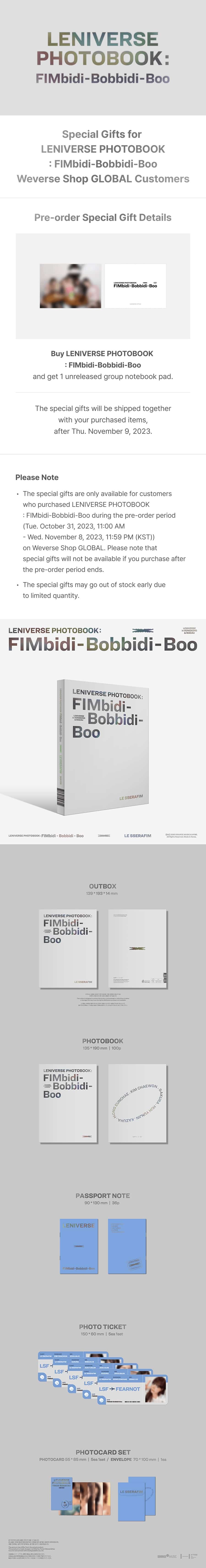 le-sserafim-leniverse-photobook-fimbidi-bobbidi-boo-wholesales