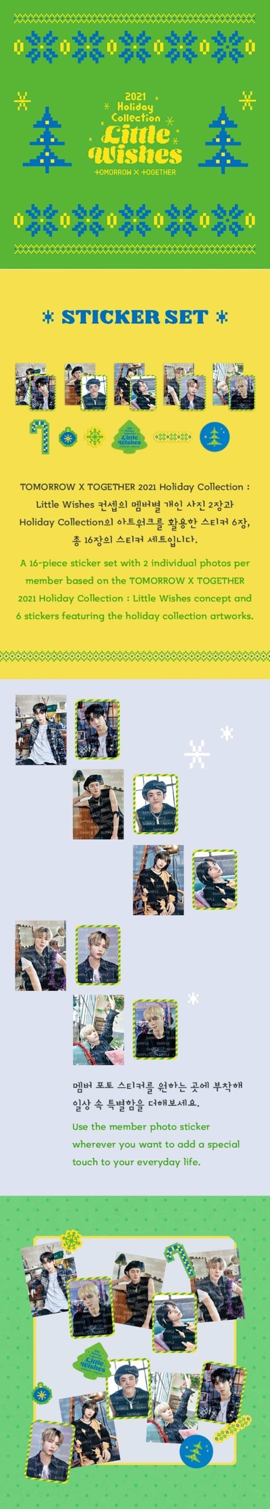 txt-2021-holiday-collection-little-wishes-sticker-set-wholesales