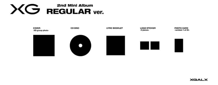 xg-2nd-mini-album-regular-ver-wholesales