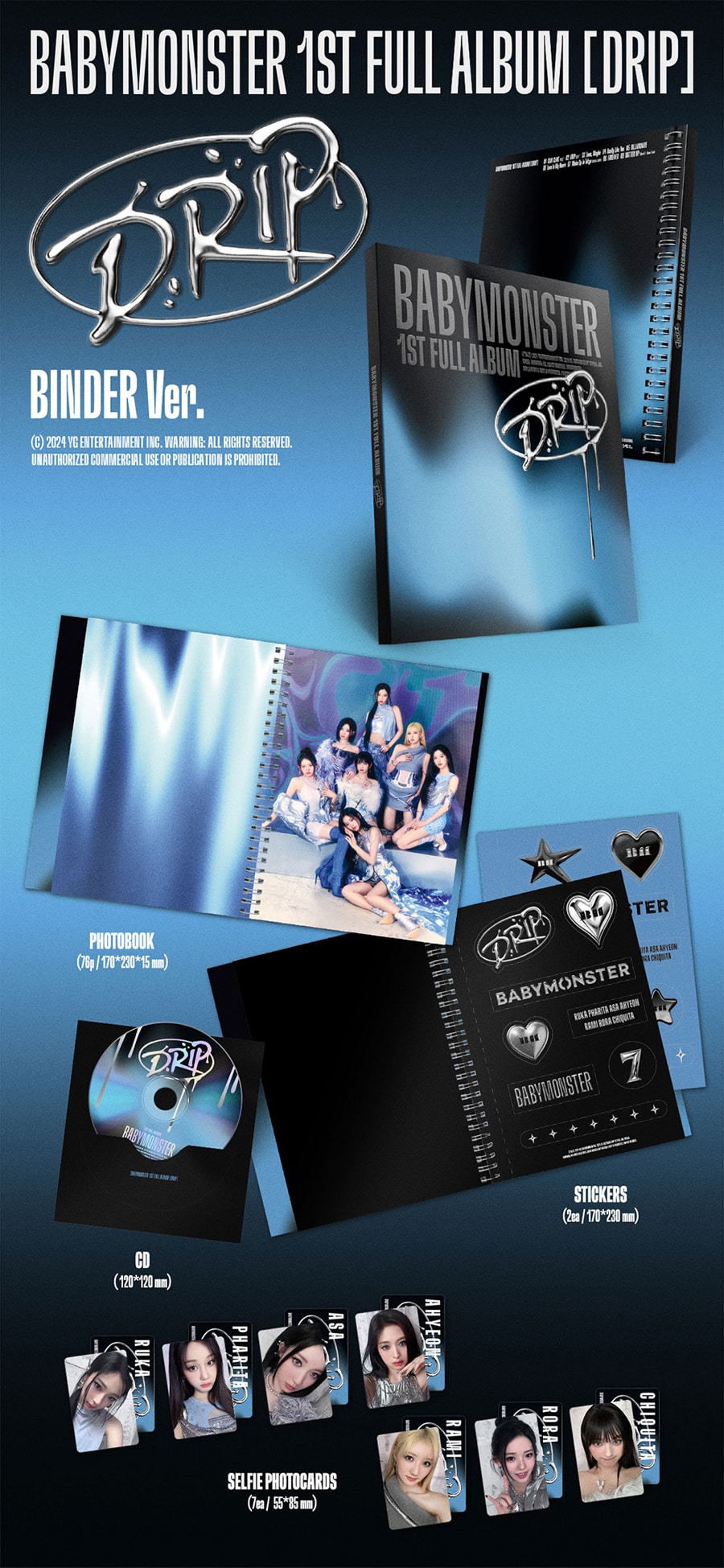 babymonster-1st-full-album-drip-binder-ver-wholesale