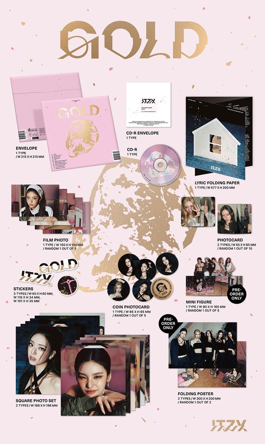 itzy-gold-ver-special-edition-wholesale