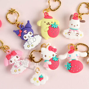 sanrio-sweet-berry-charm-keyring