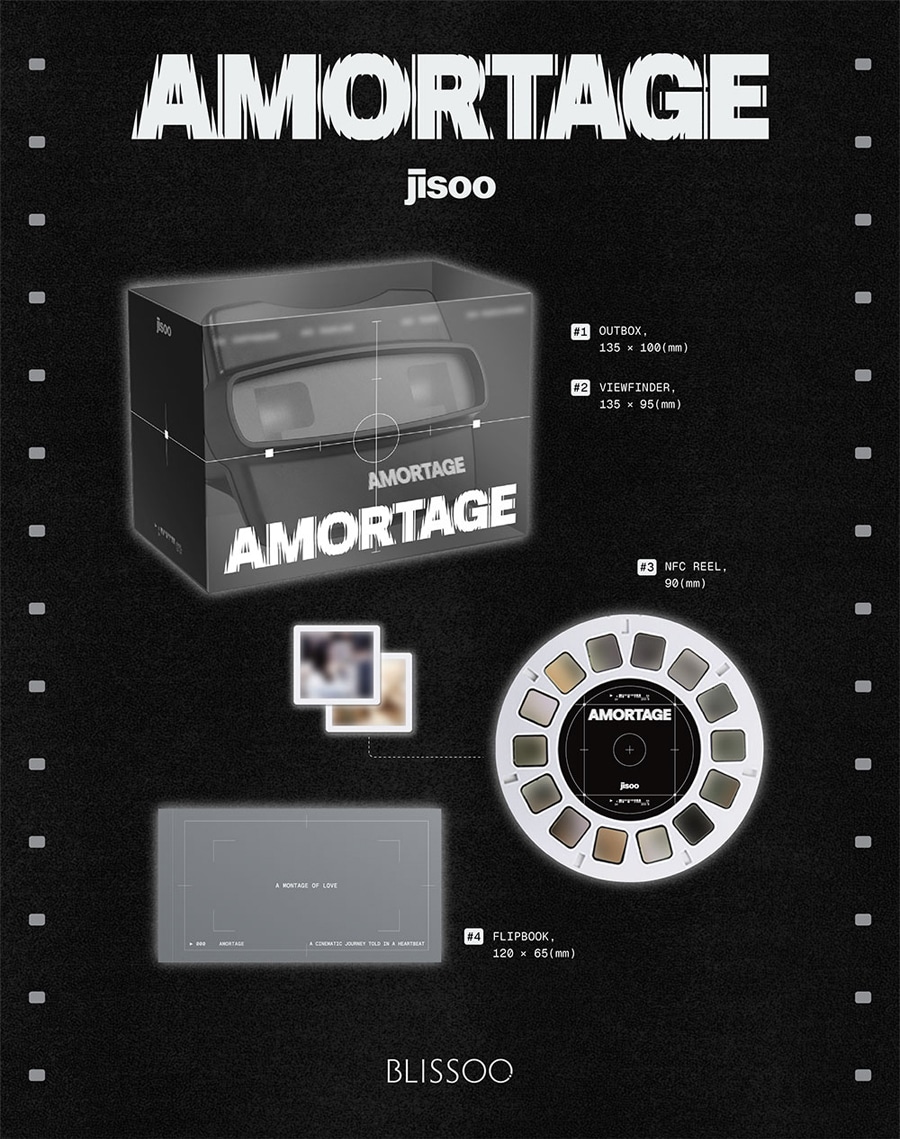 jisoo-blackpink-mini-album-amortage-reels-ver-wholesale