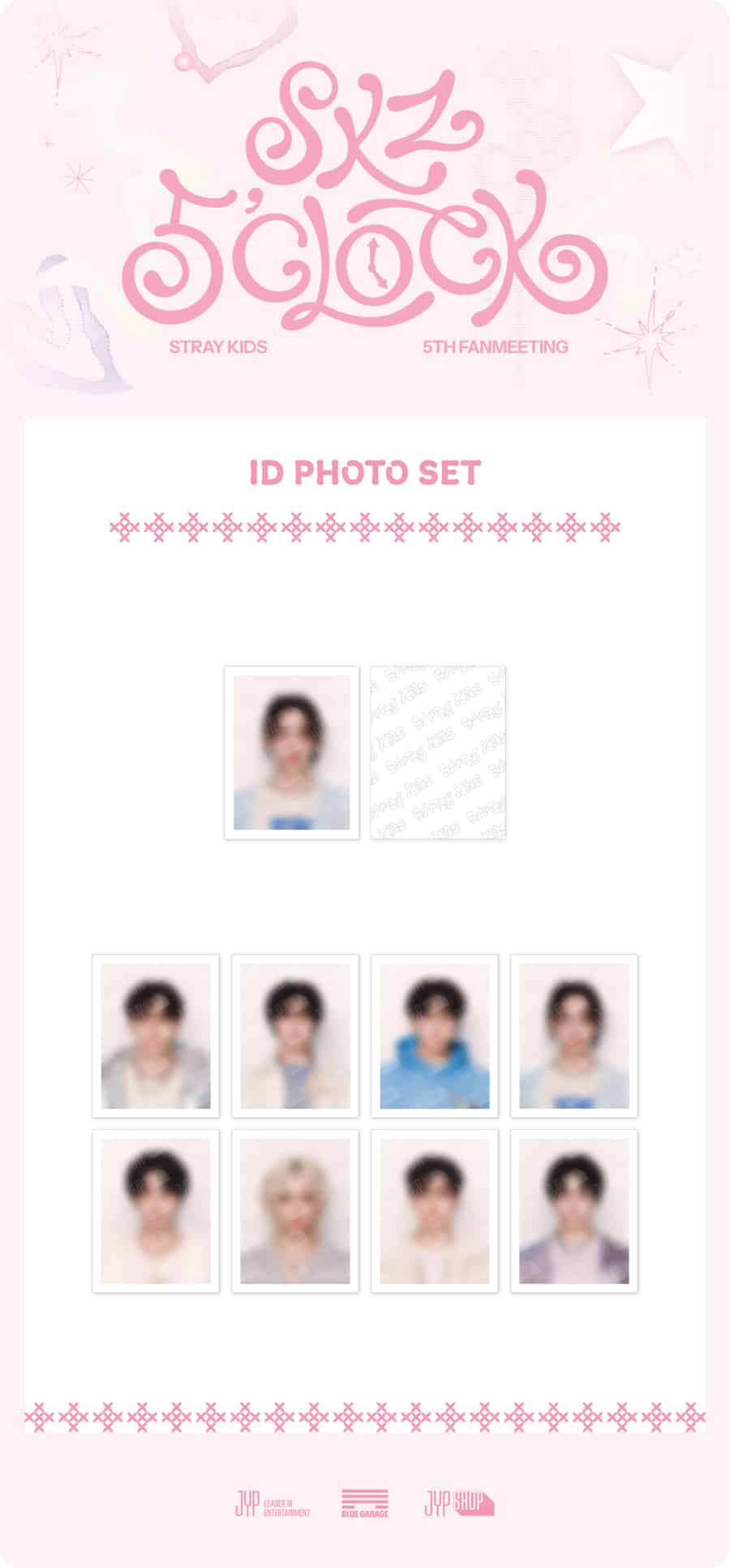 stray-kids-id-photo-set-skz-5'clock-wholesale