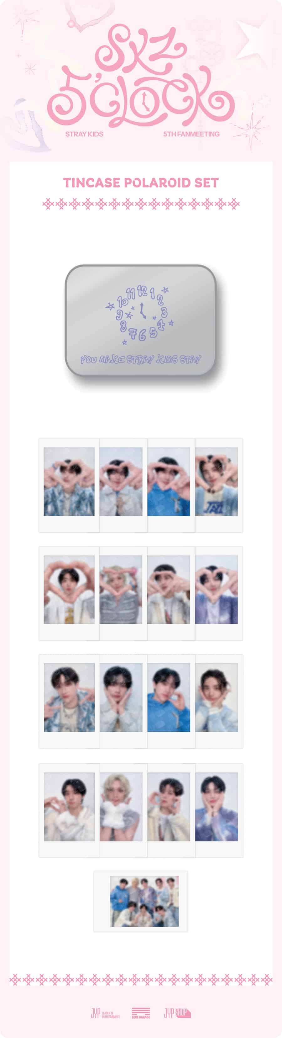 stray-kids-tincase-polaroid-set-skz-5'clock-wholesale