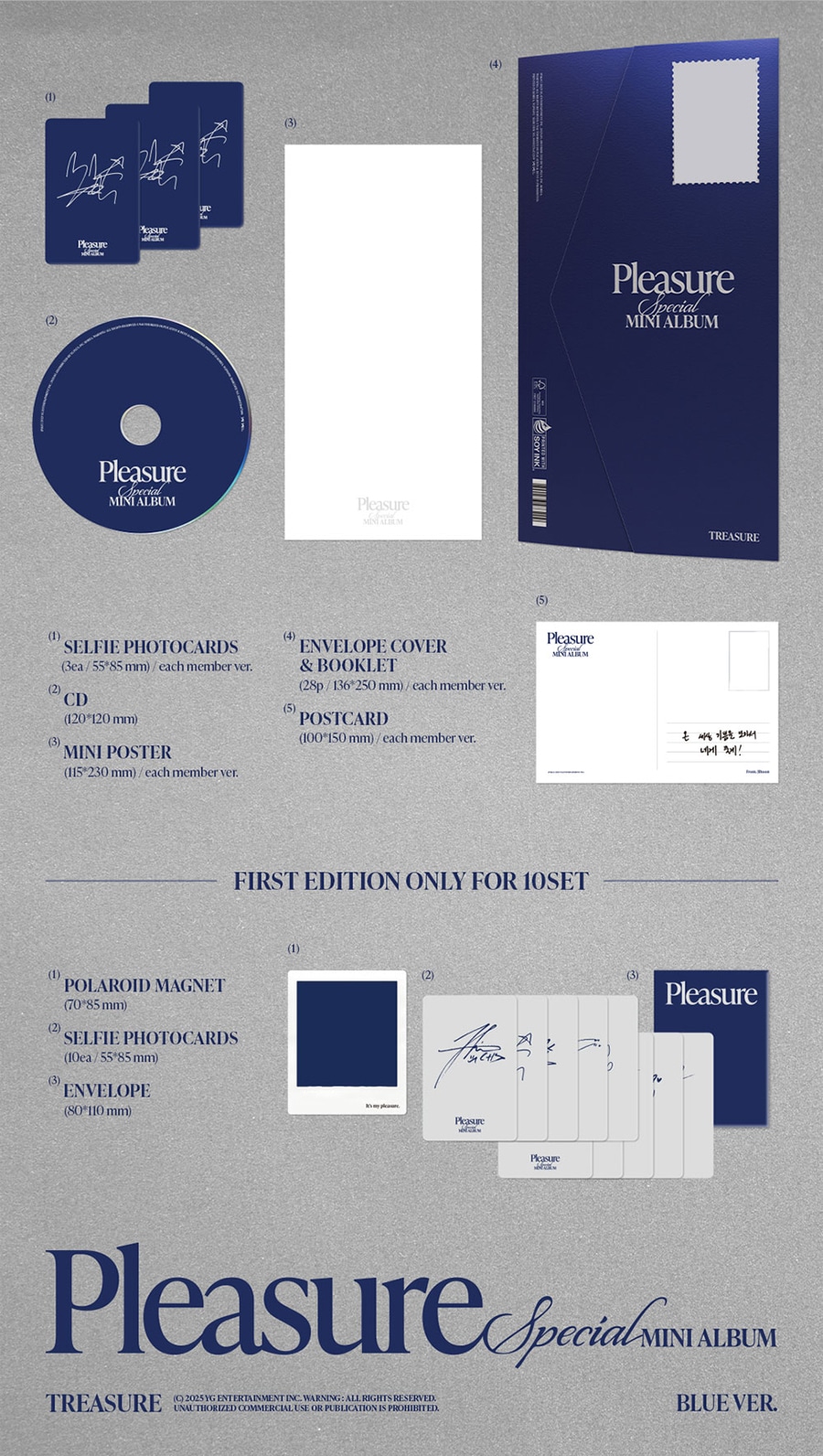 treasure-special-mini-album-pleasure-blue-ver-wholesale