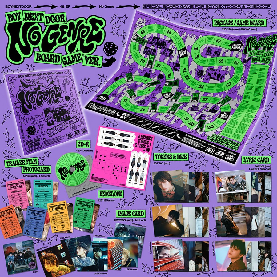 boynextdoor-4th-ep-no-genre-board-game-ver-wholesale
