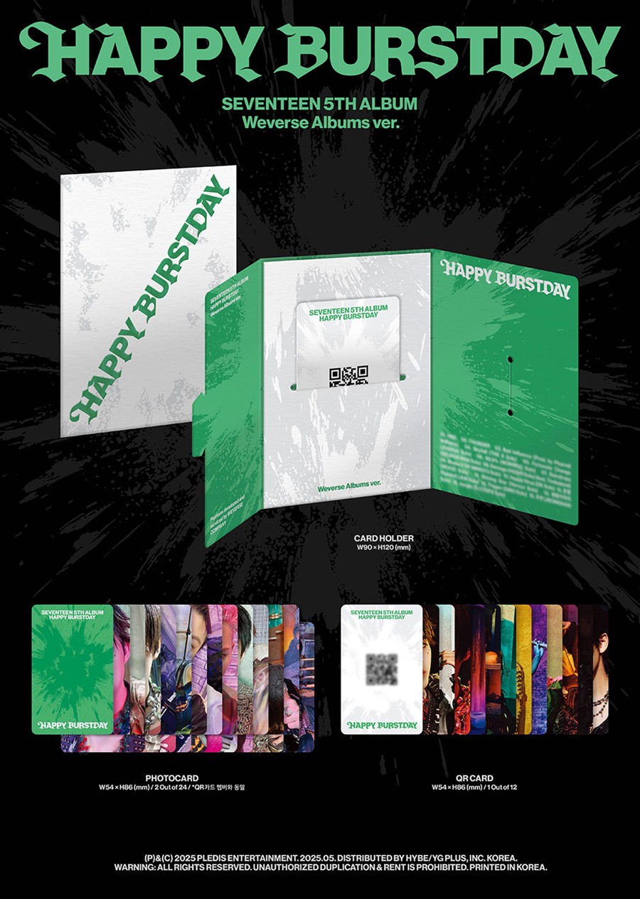 seventeen-5th-album-happy-burstday-weverse-albums-ver-wholesale