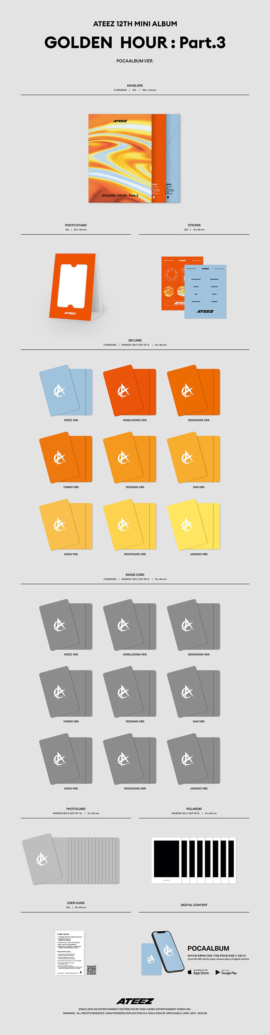 ateez-12th-mini-album-golden-hour-part-3-pocaalbum-ver-wholesale