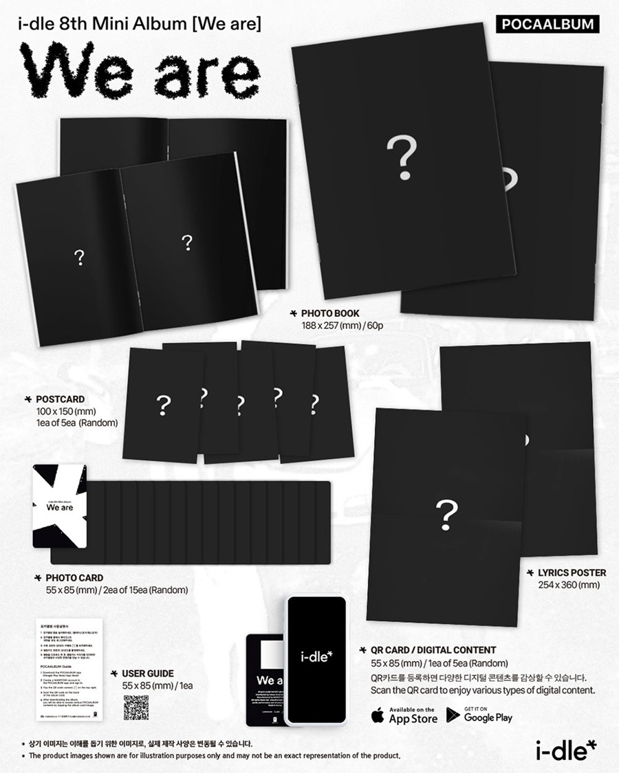 i-dle-8th-mini-album-we-are-pocaalbum-photobook-ver-wholesale