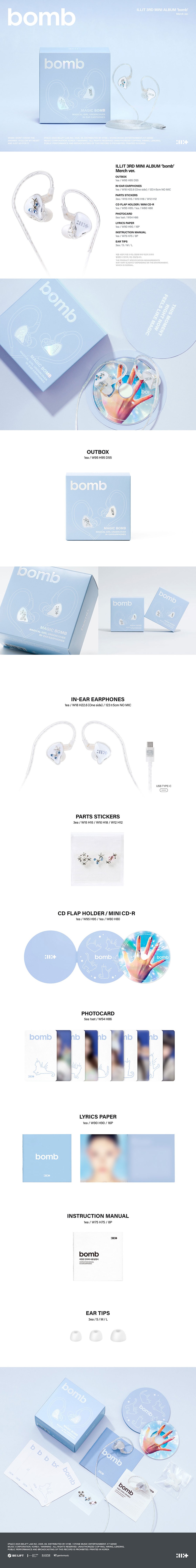 illit-3rd-mini-album-bomb-merch-ver-wholesale