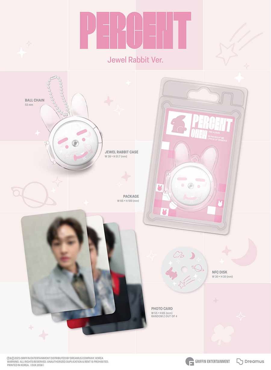 onew-shinee-the-2nd-album-percent-jewel-rabbit-ver-wholesale