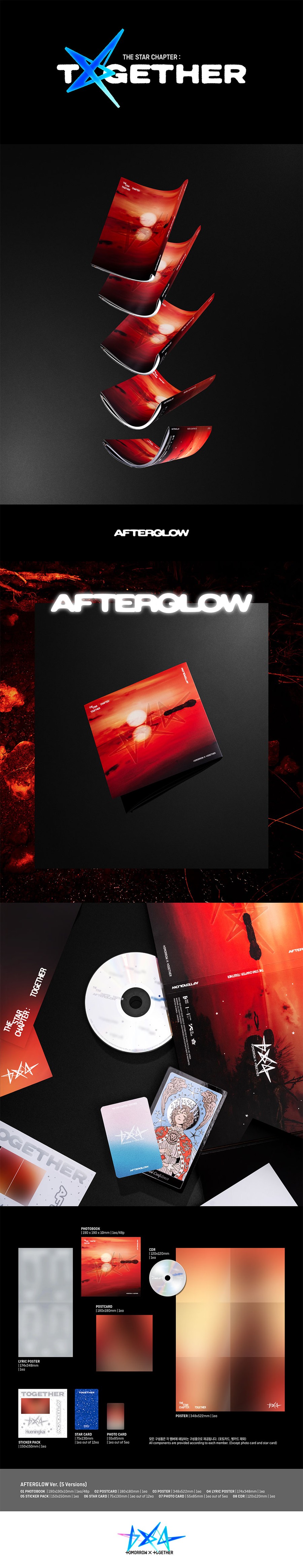 txt-tomorrow-x-together-the-star-chapter-together-afterglow-ver-wholesale