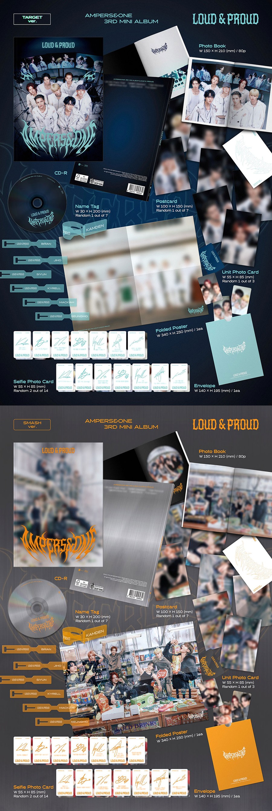ampers-one-3rd-mini-album-loud-proud-wholesale