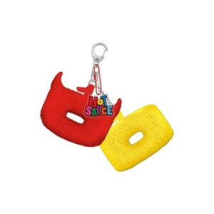 babymonster-hot-sauce-fluffy-keyring