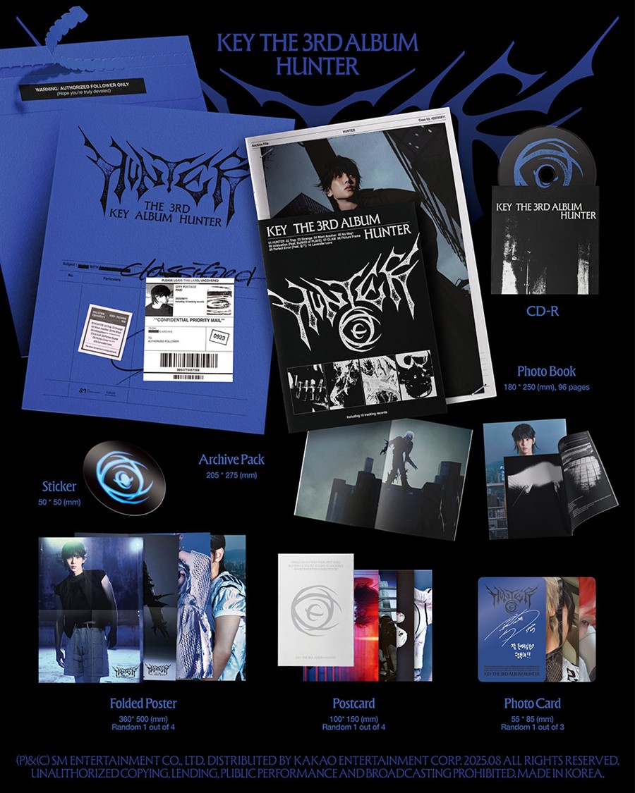 shinee-key-3rd-album-hunter-archive-ver-wholesale