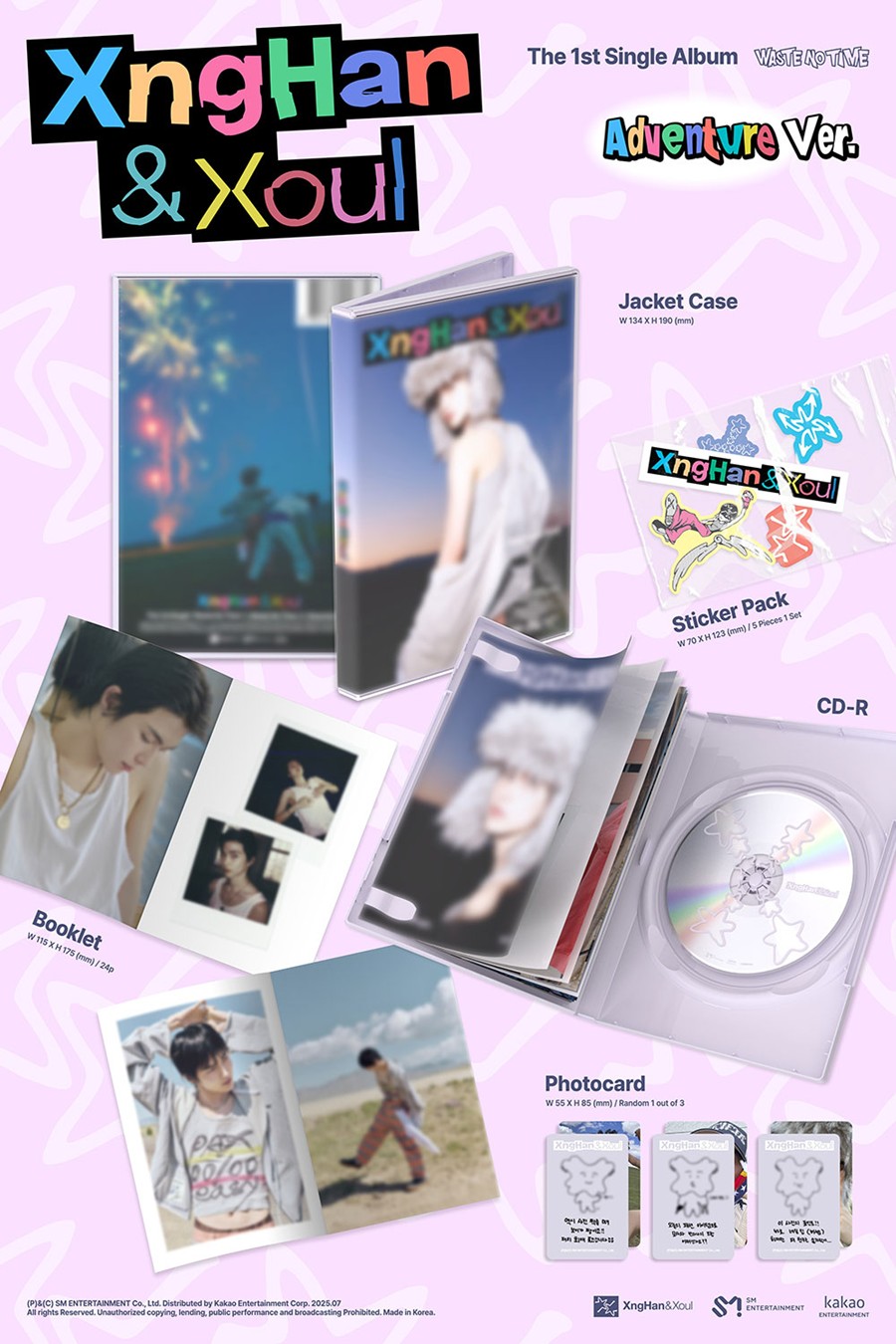 xnghan-xoul-seunghan-1st-single-waste-no-time-adventure-ver-wholesale