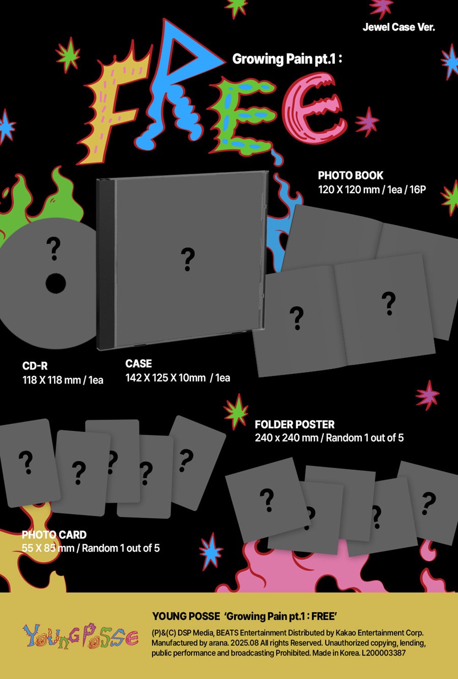 young-posse-4th-ep-growing-pain-pt-1-free-jewel-case-ver-wholesale