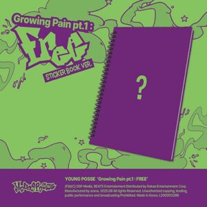 young-posse-4th-ep-growing-pain-pt-1-free-sticker-book-ver