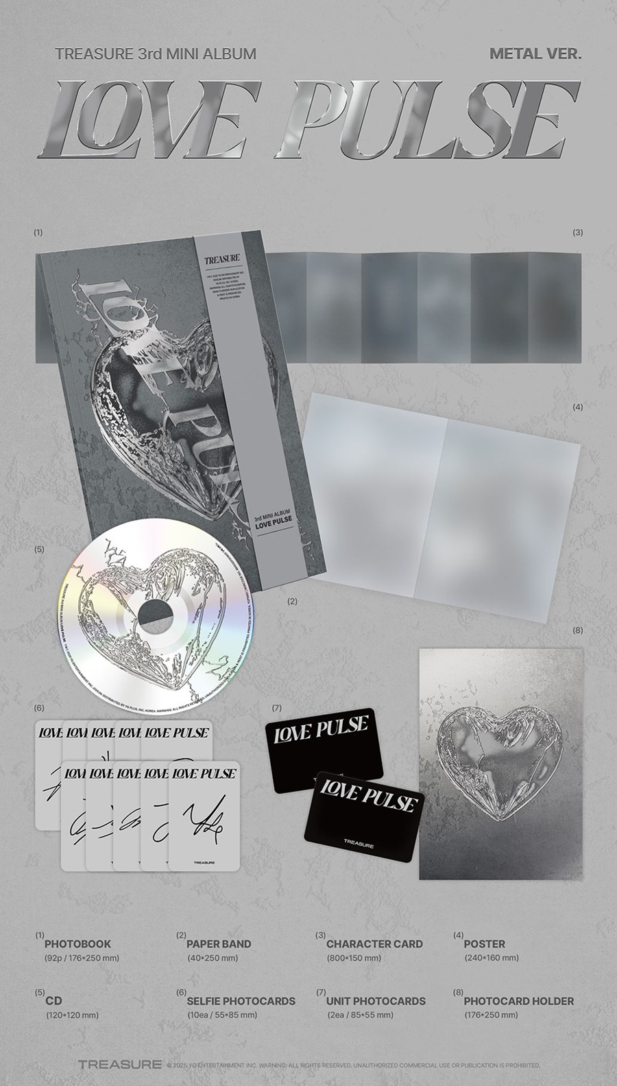 treasure-3rd-mini-album-love-pulse-metal-ver-wholesale