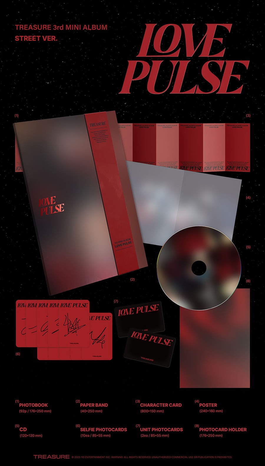 treasure-3rd-mini-album-love-pulse-street-ver-wholesale