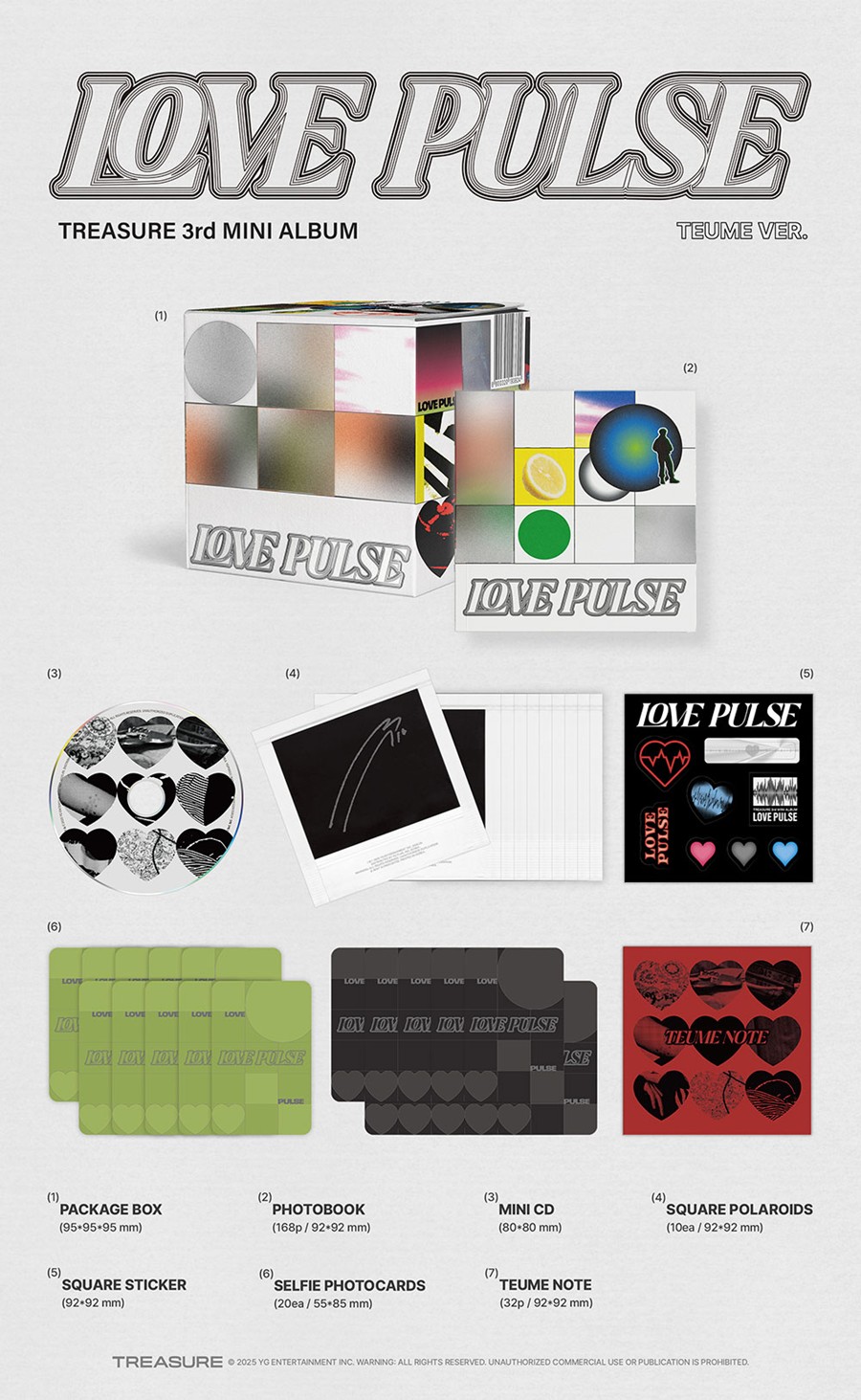 treasure-3rd-mini-album-love-pulse-teume-ver-wholesale