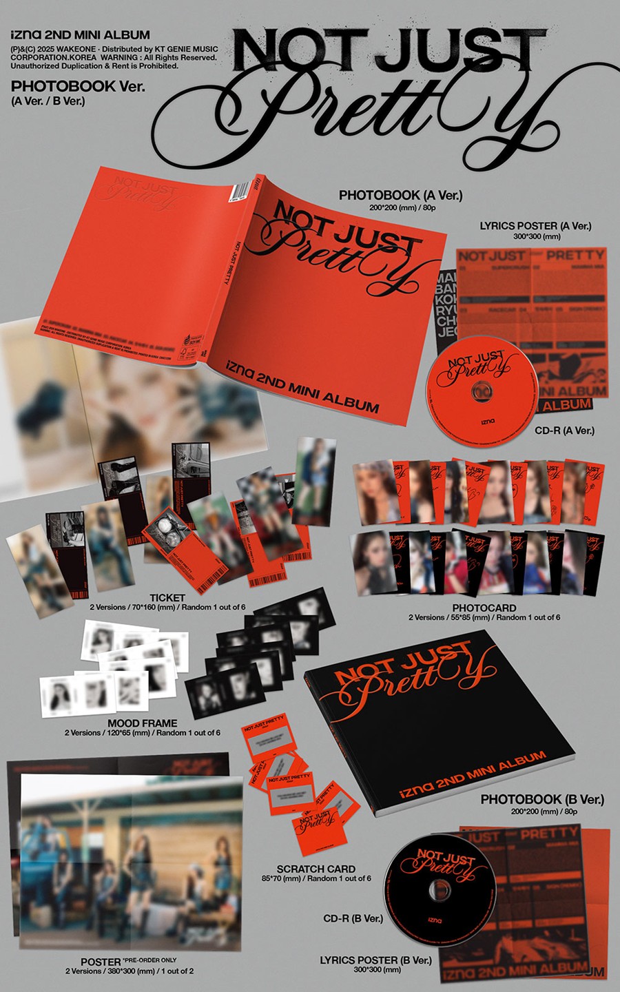 izna-2nd-mini-album-not-just-pretty-photobook-ver-wholesale