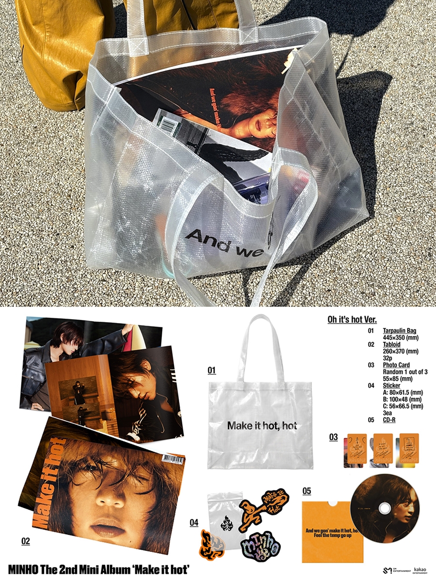 shinee-minho-2nd-mini-album-make-it-hot-oh-it's-hot-ver-wholesale