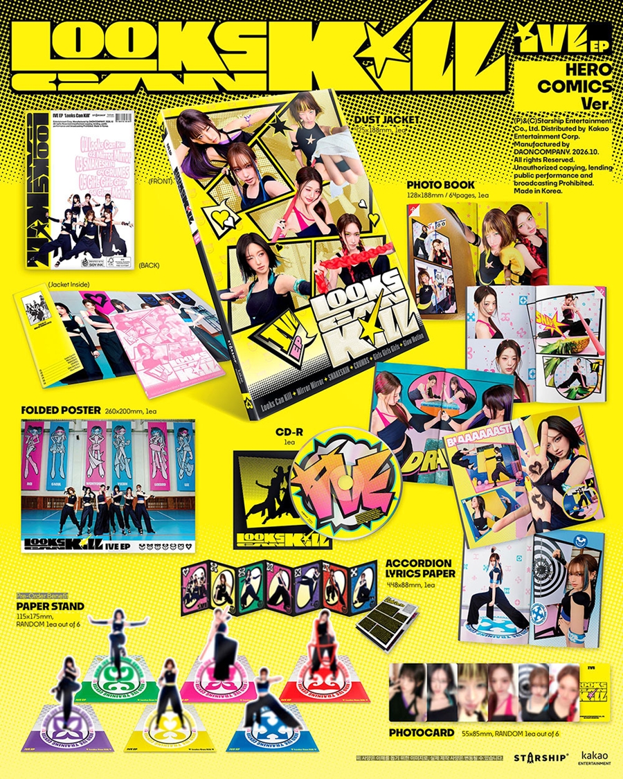 ive-ep-looks-can-kill-hero-comics-ver-wholesale