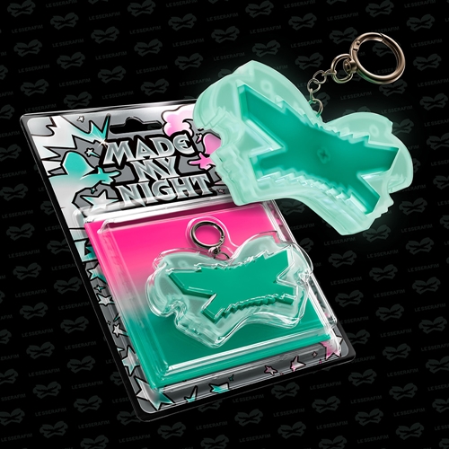 le-sserafim-2nd-single-album-made-my-night-glow-cliker-keychain-mink-ver le-sserafim-2nd-single-album-made-my-night-glow-cliker-keychain-mink-ver