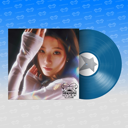 le-sserafim-2nd-single-album-made-my-night-vinyl-sky-blue-ver le-sserafim-2nd-single-album-made-my-night-vinyl-sky-blue-ver