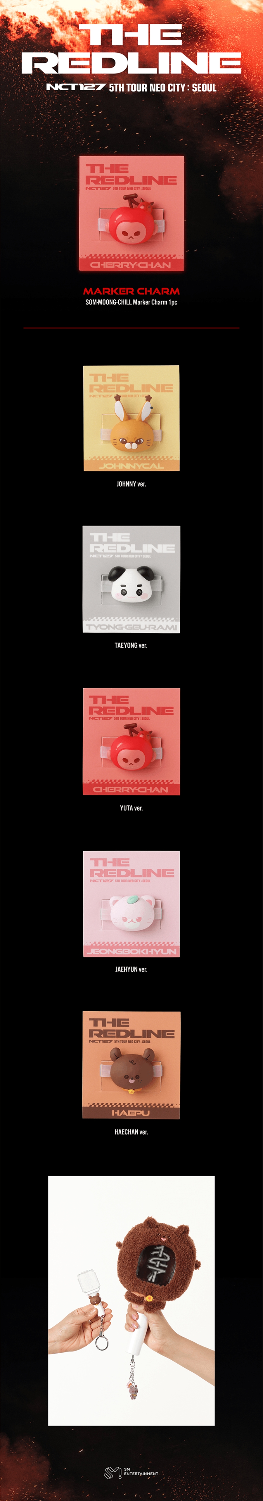 nct-127-5th-tour-neo-city-seoul-the-redline-official-md-som-moong-chill-marker-charm-wholesale