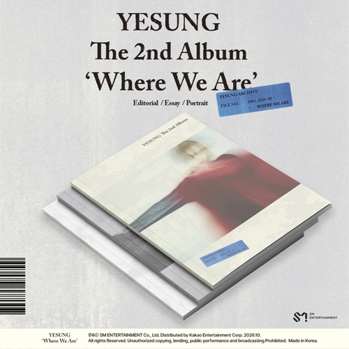 super-junior-yesung-the-2nd-album-where-we-are-photobook-ver super-junior-yesung-the-2nd-album-where-we-are-photobook-ver