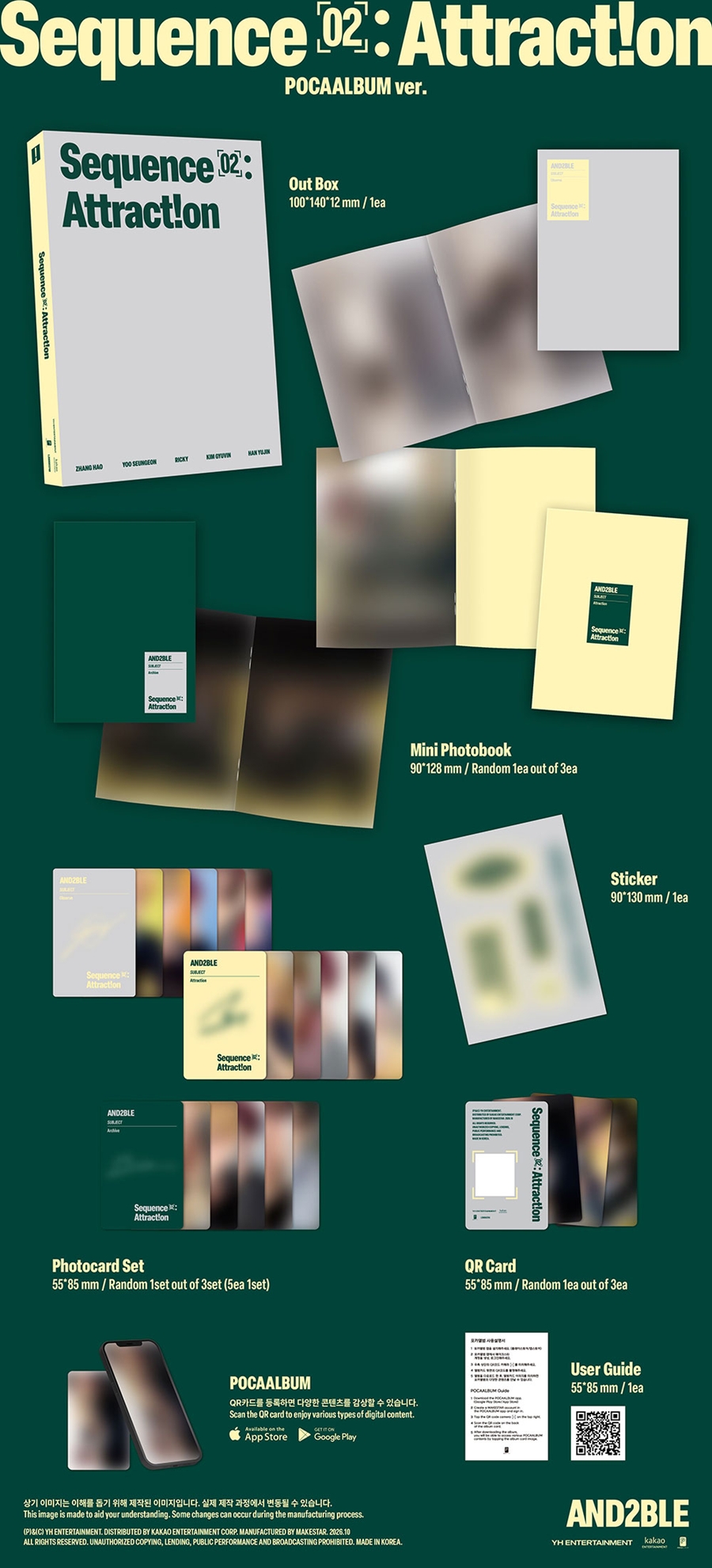 and2ble-mini-2nd-album-sequence-02-attraction-pocaalbum-ver-wholesale