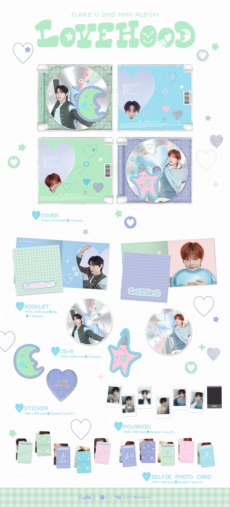 flare-u-2nd-mini-album-lovehood-jewel-case-ver-wholesale
