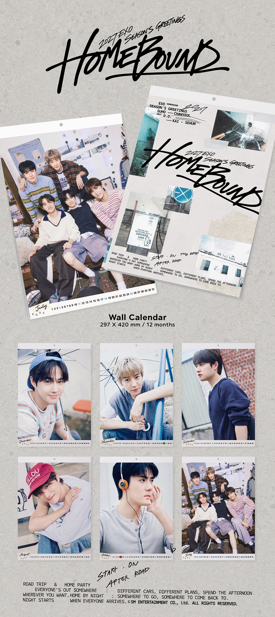 sm-artist-2027-wall-calendar-exo-wholeslae