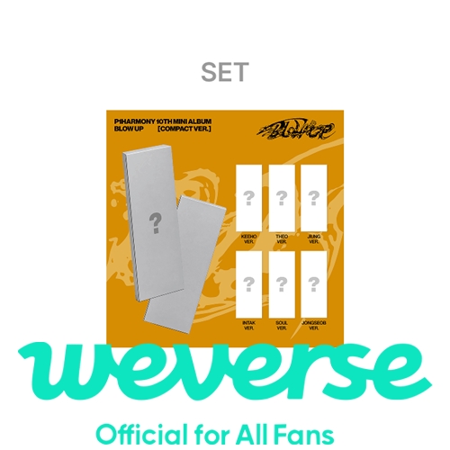 [EARLY-BIRD POB] P1Harmony – 10th Mini Album [BLOW UP] (Compact ver ...